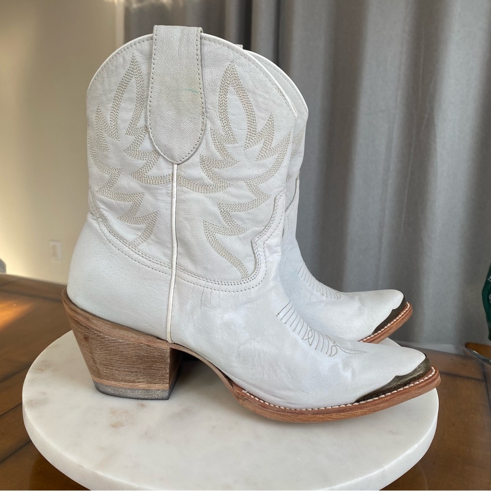 Idyllwind Women's Wheels White Western Boots 11B - Picture 6 of 10